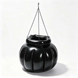 Halloween Inflatable Witch Cauldron Cooler With Mist Maker, Black Pumpkin Ice Bucket With LED Lights V1366-AZ2-W-13181