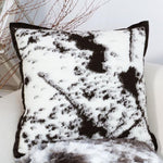 SOGA 2X 50cm Throw Pillow Black and White Leopard Thick Premium Polyester Fiber for Home Decor FRENCHCUSHION323X2