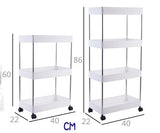 Space Saver Rolling Storage Trolley Cart 3 tier V498-TROLLEY-3