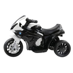 Kids Electric Ride On Car Police Motorcycle Motorbike BMW Licensed S1000RR Black RCAR-S1000RR-BK