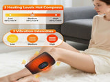 Air Compression Heated Calf Massager, with 3 Intensities, 3 Temp and 3 Airbag Massage Modes V888-ELOSUNG55104-2