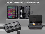 132-in-1 Micro Magnetic Screwdriver Set Mini Screwdriver Set With Color-coded Identification Repair V1369-AZ3-W-15997