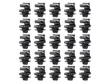 25PCS T Post Insulators Electric Fence Pinlock Insulator Wire Holding Clips for Farm and Garden V1294-YM0901-3111240311811