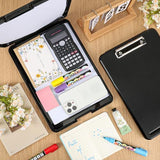 6 Pack Clipboard with Storage, High Capacity Storage Clipboard 8.5 x 11 with Pen Holder, Letter / A4 V1107-120-14145