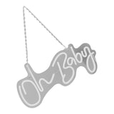 Oh Neon Sign Acrylic USB Powered Wall Decor Neon Light for Bar Wedding Holiday Party Birthday V1294-YM0706-3119230136411