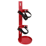 Heavy Duty Fire Extinguisher Mount for Vehicles Red Secure Fixation Space Saving V1366-AZ2-W-21491