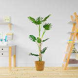 SOGA 175cm Tropical Monstera Palm Artificial Plant Tree, Real Touch Technology, with UV Protection APLANTFHG17510