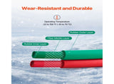 Oxygen Acetylene Hose 1/4-Inch x 50FT T Grade Hose 300PSI Max Working Pressure V952-TJYYGHJRGMG5XT6X0V0