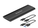 Simplecom SE516 NVMe / SATA Dual Protocol M.2 SSD Tool-Free USB-C Enclosure USB 3.2 Gen 2 10Gbps V28-SE516