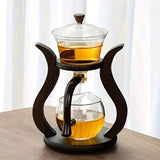 Lazy Kung Fu Glass Teapot Set with Infuser V728-TM601100044196554