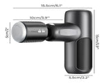 Centra Massage Gun Deep Tissue Heating Cooling Head for Muscle Deep Relaxation SP1069-BK-AU