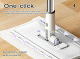 New Retractable Model Convenient Cloth Changing Lazy Zero Touch Mini Mop for Small Spaces Comes V1366-AZ2-W-10947