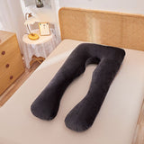 Maternity Pillow U-Shaped Pregnancy Pillow Pregnancy Body Pillow Breastfeeding - Cyan - Size V1106-115-35883-CYN-70-130CM