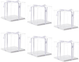 10 inch Clear cake Box, Large Transparent cake Box,tall cake boxes with Ribbon,10x10x9inch V1258-DP02-WO-1010