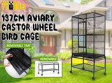 Bird Cage Parrot Aviary MELODY 137cm V274-PET-421A-137