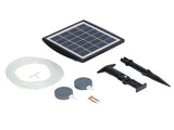 Solar Aquarium Air Pump Oxygenator Solar Powered Air Pump Low Noise Solar Pond Aerator with 2 Air V1294-YM0706-3111230196811