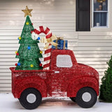 Christabelle 1.4m Christmas Tree Truck Indoor Outdoor Display Decoration LED Lights Front Yard 112_SB501