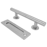 Barn Door Handle Stainless Steel DoubleSide Pull Handle for Door Garage Barn Shed Closet V1294-YM0901-3114210058611