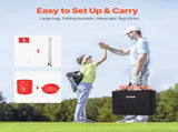 Backyard Golf Game, 6 Hole Golf Course, Golf Game Practice Games, Golf Chipping Game for Family, V952-GEFTYXTZ6JZ0PHWK0V0