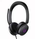 Yealink UH48 UC USB Wired Headset Hybrid Active Noise Cancellation, Four-Microphone Noise-canceling V1202-V2-IPY-UH48-D-UC-CA