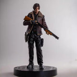Resident Evil Leon Scott Kennedy Figure Game Model Statue Toy 33cm V201-QHGMMOREONE011