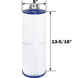2-pack Pool Filter Cartridges Compatible with Unicel C-4326 Pleatco PRB25-IN Filbur FC-2375, 25 V1188-MS-325-0271