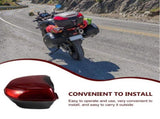 Durable Dark Red Motorcycle Storage Case for Riding Essentials 1Set V1366-AZ2-W-13875