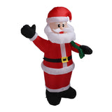 Blow Up Father Christmas Lighted 1.8m Polyester Fiber Inflatable Father Christmas for Event Venue V1294-YM0901-3115230107212