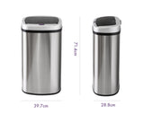 60L Stainless Steel Motion Sensor Rubbish Bin V196-SB60