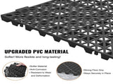 Modular Interlocking Cushion, 12 Pack 30 x 30 cm Splicing Drainage Mats, Bathroom, Kitchen, Pool, V767-VVR-HZXSJDDHS12PQ3YS0V0