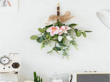 Wall Hanging Artificial Bouquet Lifelike False Flower Bouquet for Wedding Halloween V1294-YM0716-230128QY02-5