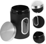 pieces - Coffee Storage Can - Coffee Tin - Coffee Cans - Storage Jar - Storage Jar - Airtight V1188-NK-BOL-420