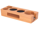 Coffee Tamper Holder Multifunction Food Safe Wooden Coffee Tamping Station for Coffee Lovers V1294-YM0523-3113220079411