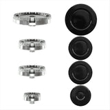 Universal Burner Crown Flame Cap Oven Cooker Hob Gas for ,Flame Burner Cap Crown Fits All Between V1370-AZ4-10546
