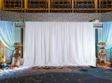 3x3m White Stage Curtain Backdrop V178-66767