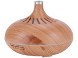 400ml Aroma Diffuser WIFI Control Wood Grain Aromatherapy Humidifier Colorful Night Light 100-240VAU V1294-YM0721-3113210018014