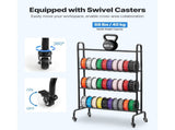 3D Printer Filament Storage Rack, 4 Tier Heavy Duty Storage Shelf, Rolling Filament Spool Holders V952-3DDYSNJYDSSCMA4RR001V0