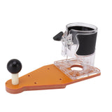 Trimming Machine Flip Plate Accurate Drilling Aluminum Alloy Router Table Insert Plate for House V1294-YM0706-3114230084611