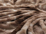 Dreamz Luxury Tie-dyed Blanket Brown 152cm x 203cm BK1025-M-BR_NZ