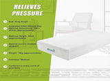 King Single 30cm Green Tea Memory Foam Mattress Cooling Comfort with CertiPUR-US Certified Foam V63-826491