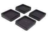 4Pcs Furniture Risers Plastic 2inch Chair Table Leg Protector Home Accessories for Bed Couch Sofa V1294-YM0716-3116220008511