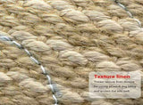 Yellow and Khaki Heavy Duty Jute Dog Bite Pillow - Professional Training Tug Toy with 3 Handles for V888-ELOSUNG27866