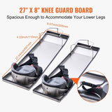Concrete Knee Boards Knee Sliders 28" x 8" 2 Pair w/ Knee Pad for Concrete V952-HNTXGB28X8LDZ0001V0