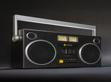 We Are Rewind Getto Blaster Cassette Player & Recorder - Curtis, Black V398-WE-GB-001-B1