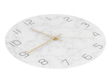 Simple Marble Wall Clock Fashion Cracked Acrylic Material UV Printing Clock Living Room Decoration V1294-YM0710-3115210161611