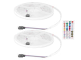 300LED Remote Strip Lights IP65 SMD5050 RGB Dimmable Flexible Rope Lights Decoration V1294-YM0901-3119210073811