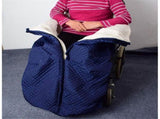 Wheelchair Blanket - Waterproof Fleece Lined Wheelchair Cozy Cover for Adults, Warm Covers for Legs V1192-AZ-W-28323