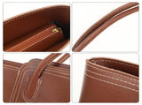 1Pc Vintage Tassel Tote Bag Large Capacity Shoulder Bag Fashion Retro Handbag for Women Ladies Brown V1192-AZ-W-27190