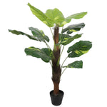 Artificial Potted Pothos Plant with Pole 100cm V77-1043068