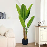 SOGA 160cm Banna Plant Bird of Paradise Tree Artificial Plant Home Accent Decor APLANTFHBJS16017